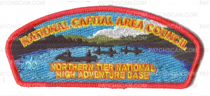 Patch Scan of National Capital Area Council Northern Tier National High Adventure Base CSP