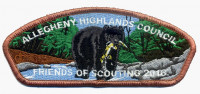 Allegheny FOS - Brown Border Allegheny Highlands Council #382