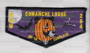Patch Scan of Comanche Lodge Conclave OA Flap