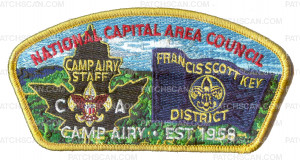 Patch Scan of NCAC Camp Airy Est 1958 CSP STAFF