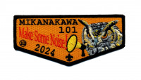 Mikanakawa Lodge 2024 Thunder Owl flap Circle Ten Council #571