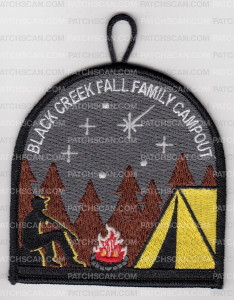 Patch Scan of Black Creek Fall Family Campout