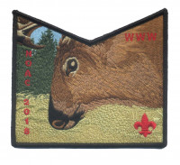 Deer Head Left Pocket Patch NOAC 2018 Blackhawk Area Council #660