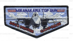 Patch Scan of MIKANAKAWA 101 2016 WINTER CAMP STAFF