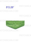 Patch Scan of Kittan Lodge WWW flap green ghosted