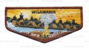 Patch Scan of Wisawanik 2019 SR8 Service Lodge flap