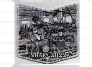 Patch Scan of NOAC Pocket Patch 2022 (PO 100462)