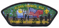 FRIENDS OF SCOUTING 2016- FLAG Aloha Council #104