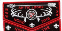 AH'TIC Lodge NOAC 2015 Flap Bucktail Council #509