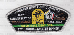 Patch Scan of GNYC Critter Dinner 2019