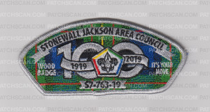 Patch Scan of Wood Badge S7-763-19 CSP