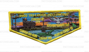Patch Scan of 2020 Tri Lodge Fellowship Flap 