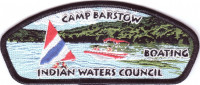 Camp Barstow - IWC - Boating  Indian Waters Council #553 merged with Pee Dee Area Council