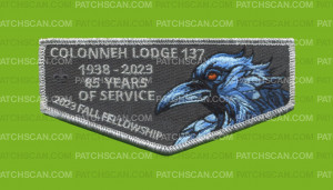 Patch Scan of 85 Years of Service 2023 Fall Fellowship