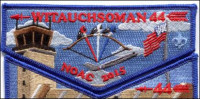 Witauchsoman 44 Military Flap  Minsi Trails Council #502