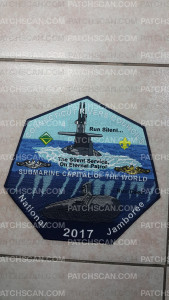 Patch Scan of CRC National Jamboree 2017 Back Patch #4