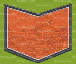 Patch Scan of NOAC-2022 Santee Lodge Trader Pocket Piece (Ghosted)