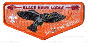 Patch Scan of Black Hawk Lodge - Be the Match 