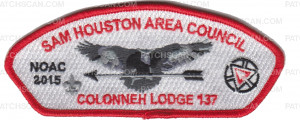 Patch Scan of Lodge 137 - NOAC - Scholarship - CSP