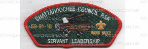 Patch Scan of Wood Badge CSP 2018 (PO 87562)