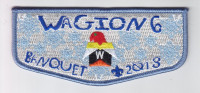 Wagion Lodge 6 Banquet 2018 OA Flap Westmoreland-Fayette Council #512