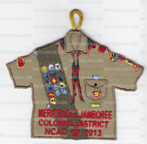 Patch Scan of Merit Badge Jamboree 2013