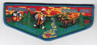 Wyona Lodge Service Flap  Columbia-Montour Council #504
