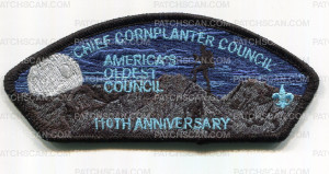 Patch Scan of Chief Cornplanter Council 110th Anniversary (Moon)