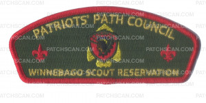Patch Scan of Winnebago Scout Reservation CSP