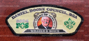Patch Scan of DBC 2024 FOS Founders CSP (W. D. Boyce)