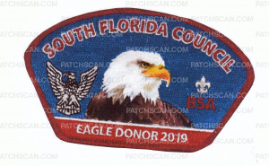 Patch Scan of SO FLA COUNCIL 2019 EAGLE DONOR CSP