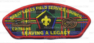 Patch Scan of Great Lakes Field Service Council- Leaving A Legacy 