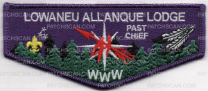 Patch Scan of LOWANEU PAST CHIEF FLAP 