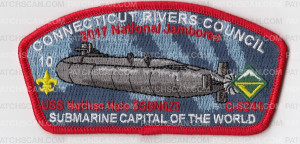 Patch Scan of CRC National Jamboree 2017 Nathan Hale #10