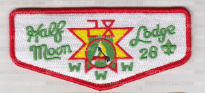 Patch Scan of Half Moon Lodge OA Flap