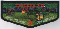 Chicksa Conclave flap full color Yocona Area Council #748 merged with the Pushmataha Council