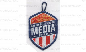 Patch Scan of National Jamboree Media Team 2017 (PO 87135)