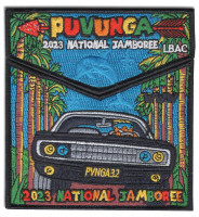 P24950B Puvunga Lodge 2023 National Jamboree Flap/Pocket Long Beach Area Council #032