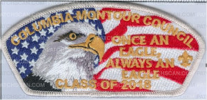 Patch Scan of Eagle Class 2018 Silver 