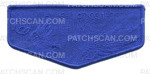 Patch Scan of KU-NI-EH Lodge - Blue 2023 NSJ Flap 