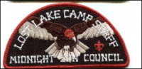 Lost Lake Camp Staff CSP Vulture Red  Midnight Sun Council #696
