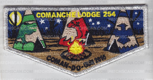 Patch Scan of Coman-Do-Gun 2016 Comanche Lodge 254 OA Flap