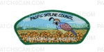 Patch Scan of Pacific Skyline Council 2023 NSJ JSP quail green border