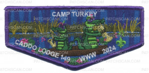 Patch Scan of Caddo Lodge Camp Turkey 2024