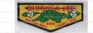 Patch Scan of Chicksa 202 Lodge Flap