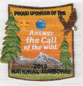 Patch Scan of X167787A Answer the Call 2013 NATIONAL JAMBOREE