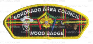 Patch Scan of Coronado Area Council Wood Badge CSP