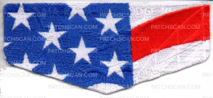 Patch Scan of USA Lodge Flap NEIC Six Flags 2017 National Jamboree