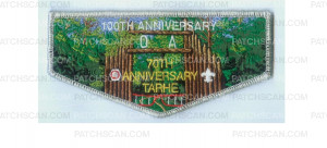 Patch Scan of Tarhe 70th Anniversary flap (84981 v-2)