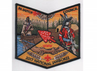 jamboree pocket patch (po 86909) Pennsylvania Dutch Council #524